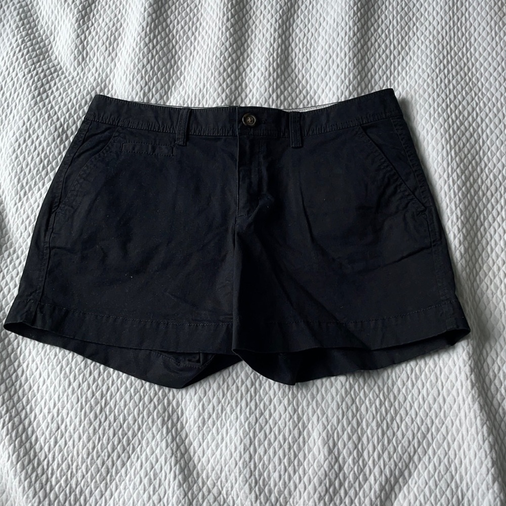 PERFECT 5” BLACK CHINO SHORTS